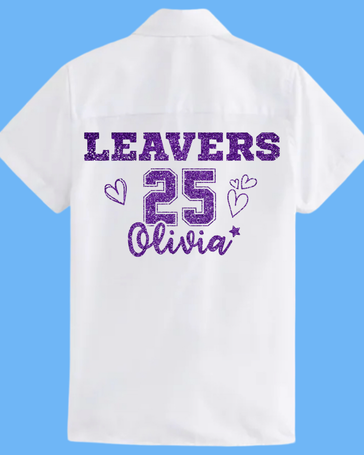Personalised school levers shirts
