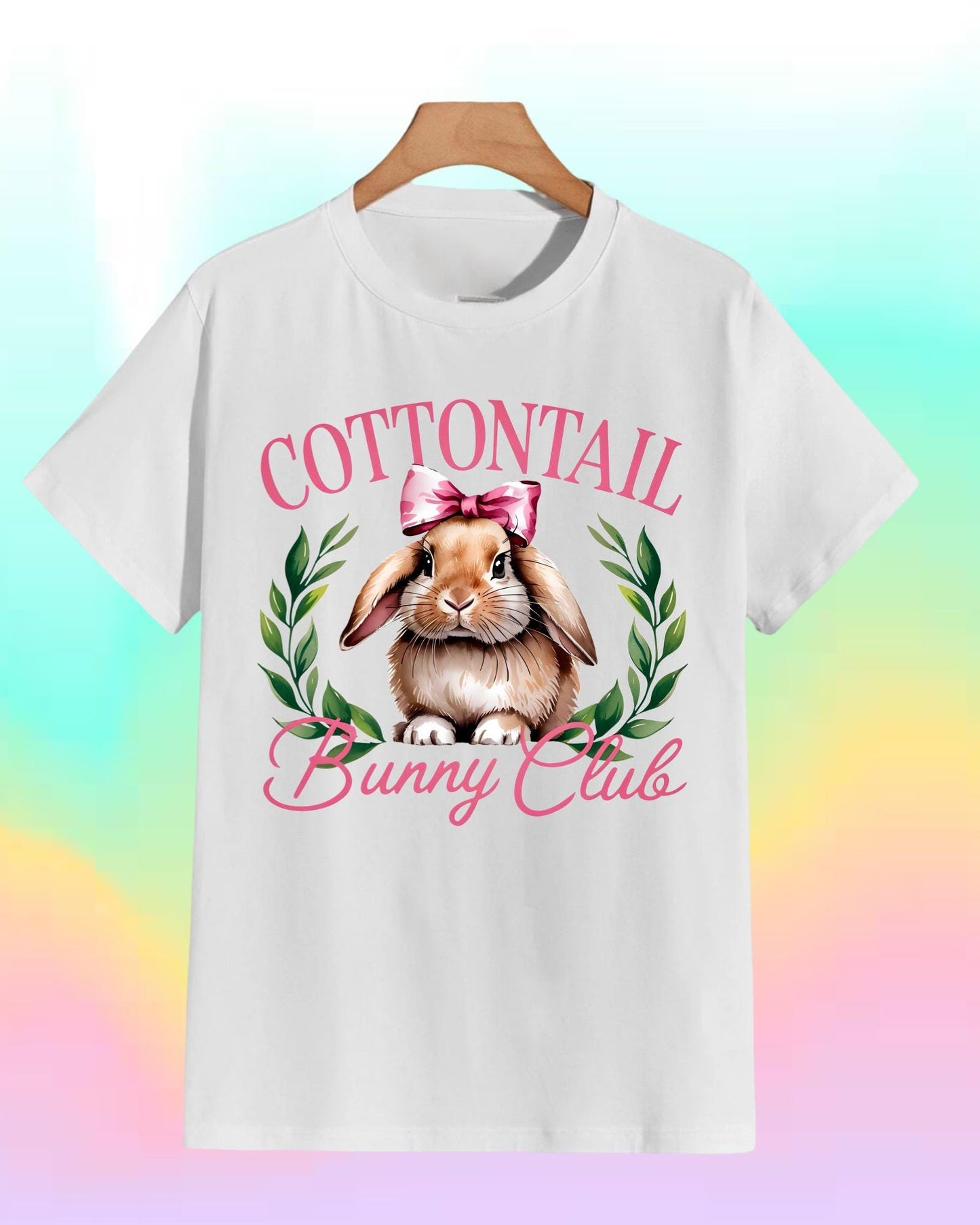 Cottontail personalised Easter T-shirt