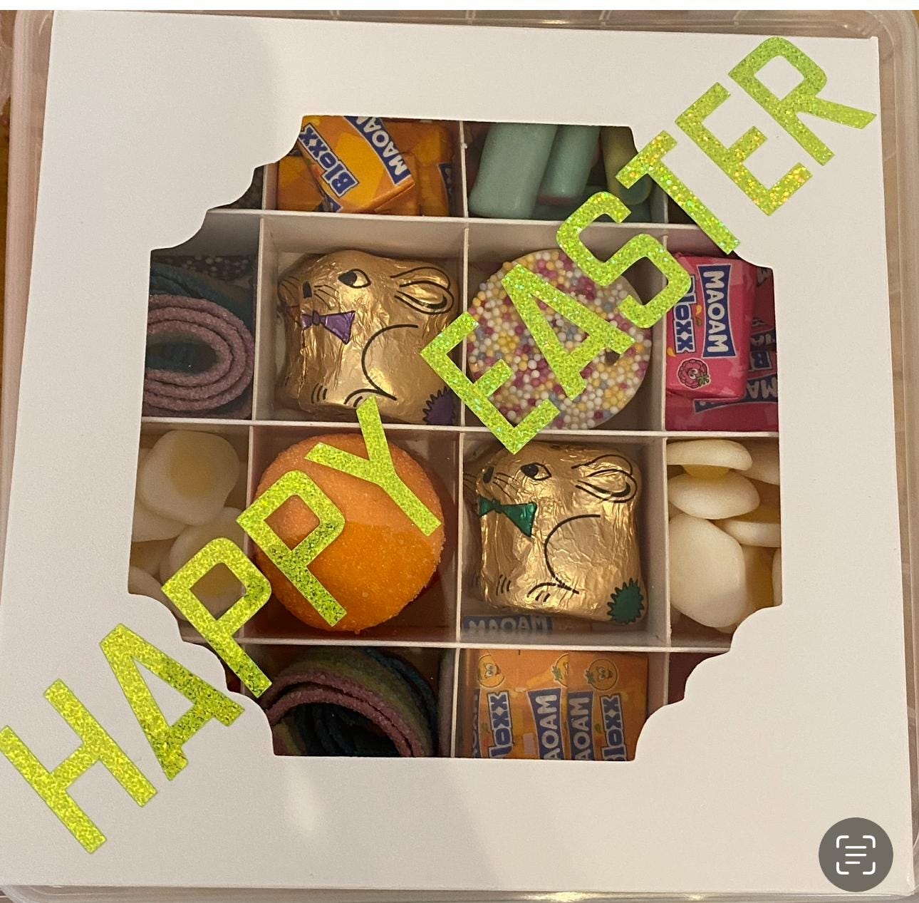 Easter filled sweet box