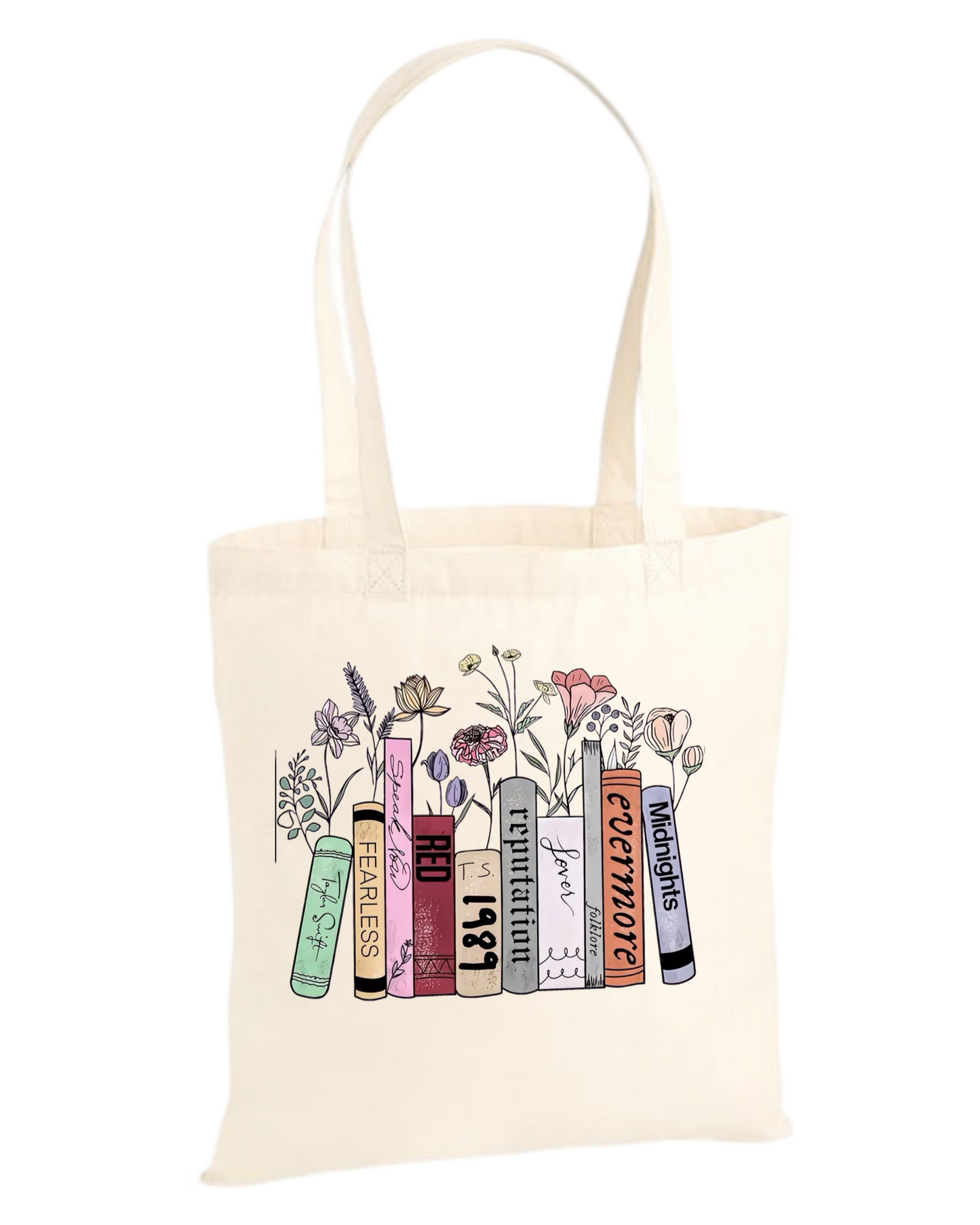 Taylor Swift inspired cotton tote