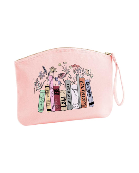 Organic cotton wristlet bag 
Perfect to gift , stunning quality, various options of use