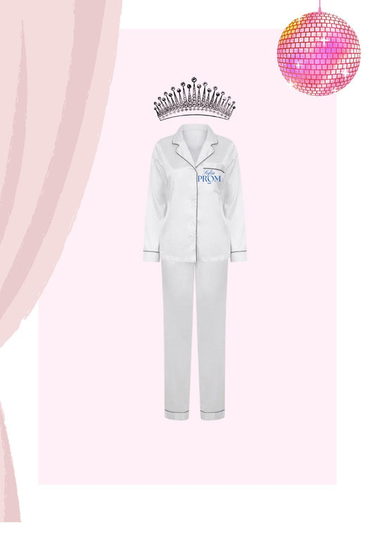 PROM personalised satin pyjamas